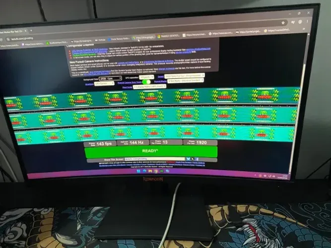 Monitor Gamer Curvo Redragon Mirror 144hz