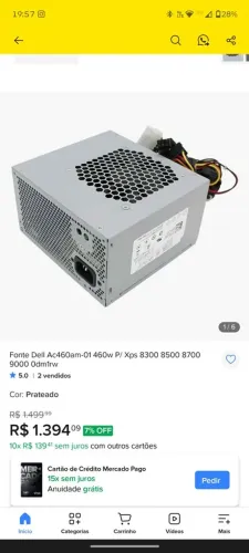 Fonte original Dell