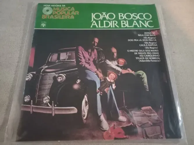 Lp Disco de vinil João Bosco & Aldir Blanc - Nova História da MPB