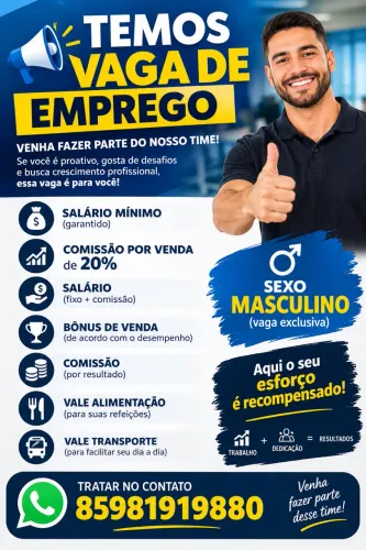 VAGA DE EMPREGO