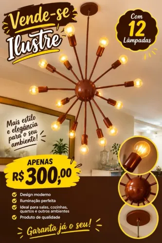 Lustre constelação