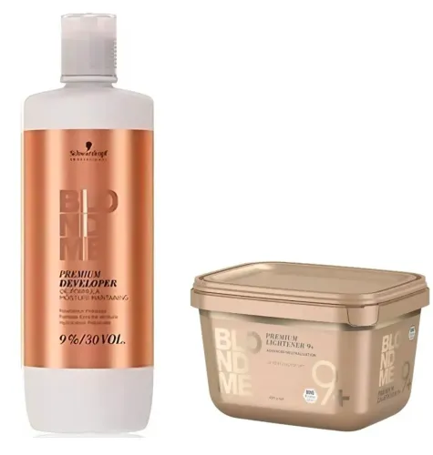 Pó Descolorante BlondMe + OX de 1 litro