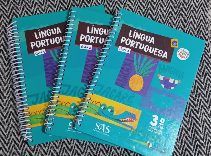 LIVRO DIDÁTICO PORTUGUÊS 3° ANO SAS