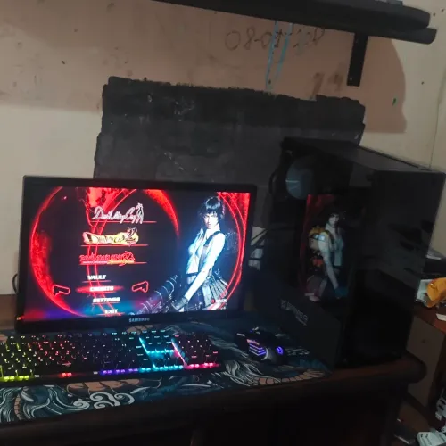 PC Gamer Completo (i5 9ª Geração / 16GB RAM / SSD 480GB + Monitor Samsung+ teclado e mouse