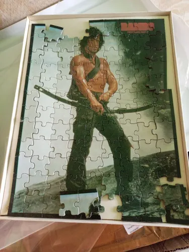 Rambo Quebra Cabeça de época 