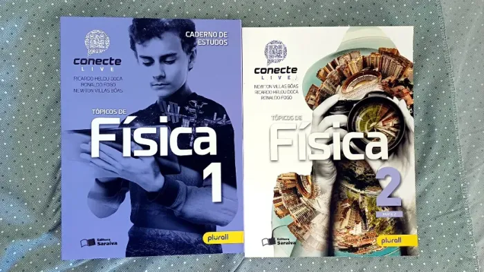 Conecte Live Topicos de Fisica 1 e 2 - Partes + Cadernos de Estudos