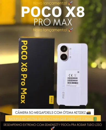 Poco x8 Pro Max 512/12-Lacrado