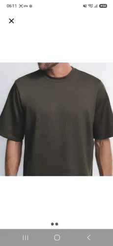 Camiseta insider oversized verde G