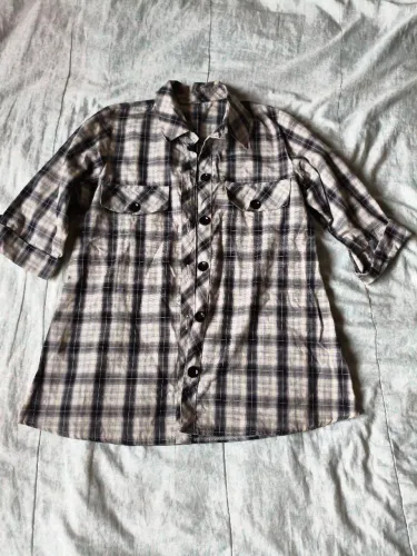 Blusa xadrez feminina M USADA