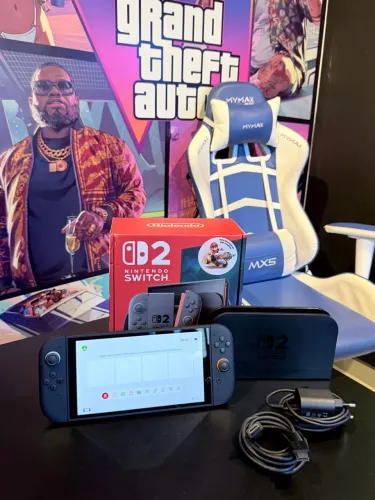 Nintendo switch 2 impecável com caixa 