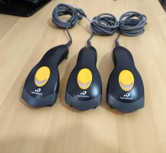 Leitor Lote 3 iguais scanner de codigo de barras Bematech aquila S-100