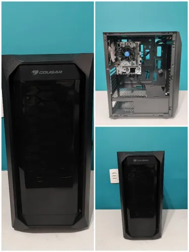 Gabinete Gamer Cougar com visual premium e ótimo airflow!