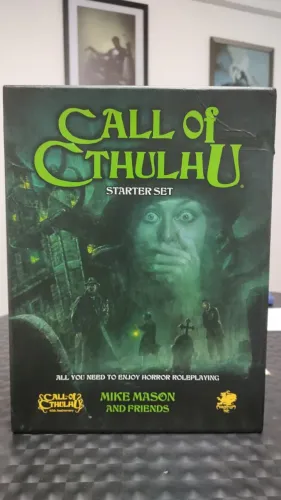 CALL OF CTHULHU STARTER SET -MIKE MASON AND FRIENDS- ALL YOU NEED TO ENJOY HORROR ROLEPLAY