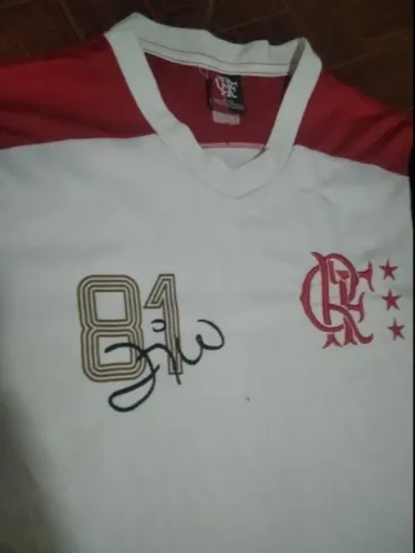 Camisa Flamengo 80 anos zico