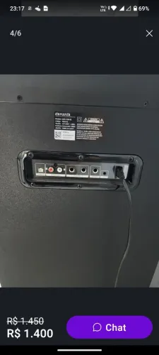 Venda caixa de som 2300w aiwa