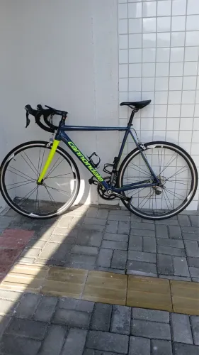 Bike cannodale, TAM54 22V CINZA/AMARELO