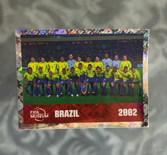 Figurinha da Copa 2026 - Seleção Time Brasil 2002 Rara