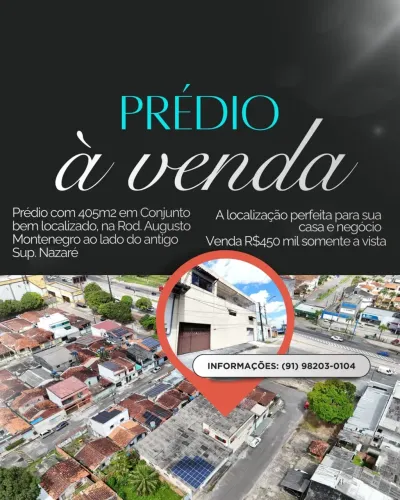 VENDO: Prédio com Galpão e Casa no conjunto Orlando Lobato