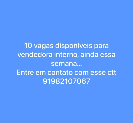 Vaga de emprego