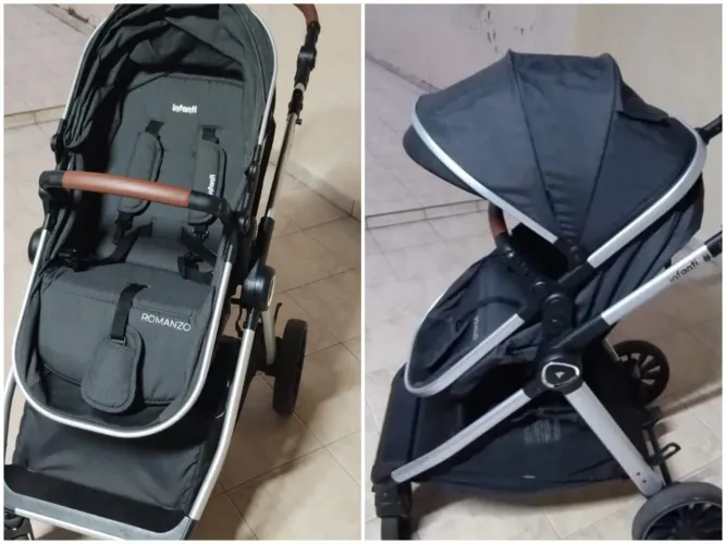 Carrinho De Bebê Romanzo Infanti 