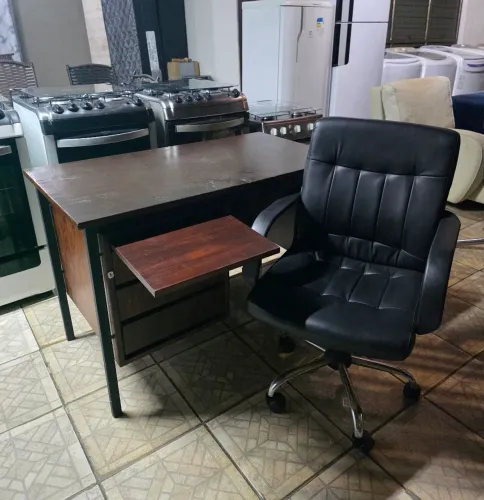 Mesa escritório + cadeira escritório + Entrega grátis em Sorocaba