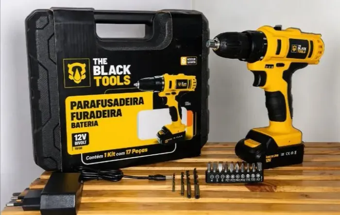 Furadeira E Parafusadeira Recarregável 