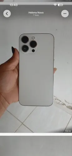Vendo iPhone 14 Pro Max seminovo todo original bateria 92% 400
