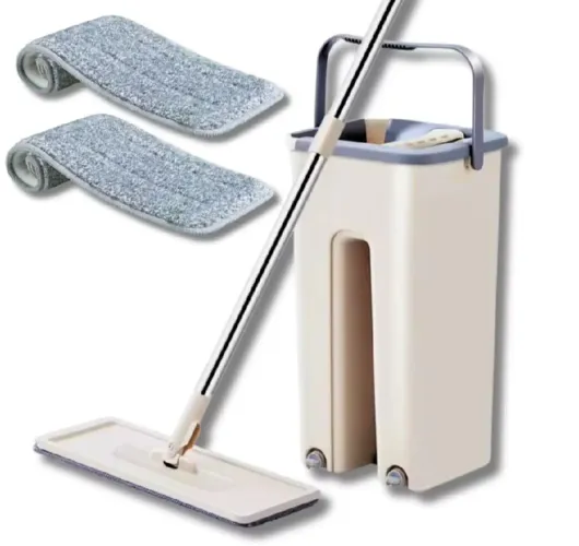 Mop limpeza + aspirador sem + Conjunto para banheiro fio