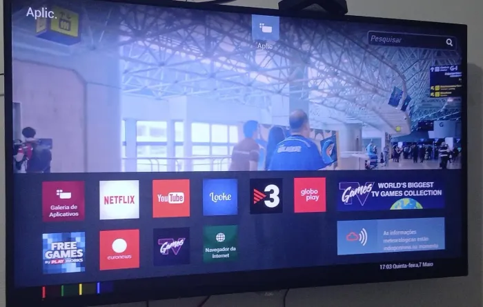 Smart tv 43 polegadas AOC