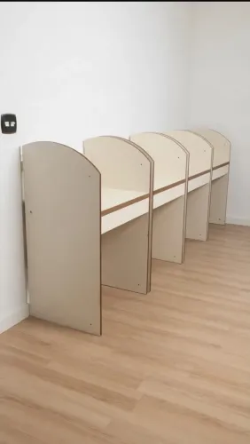 Baia de atendimento escritório unitário