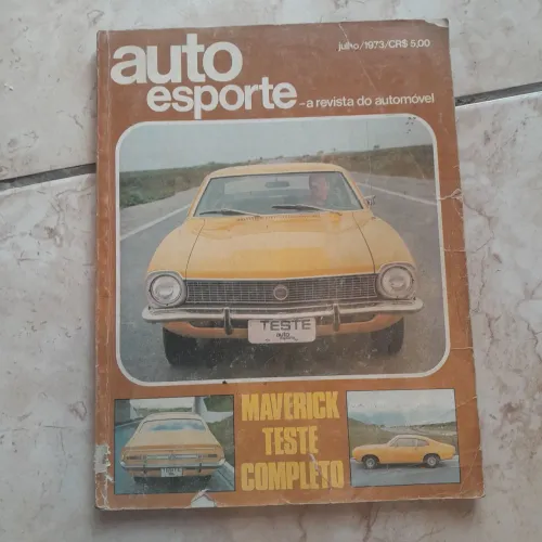 Revista auto esporte julho 1973