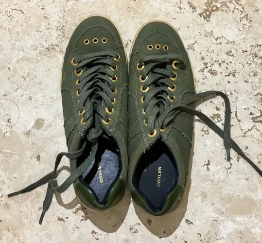 Tênis Osklen Verde Militar
