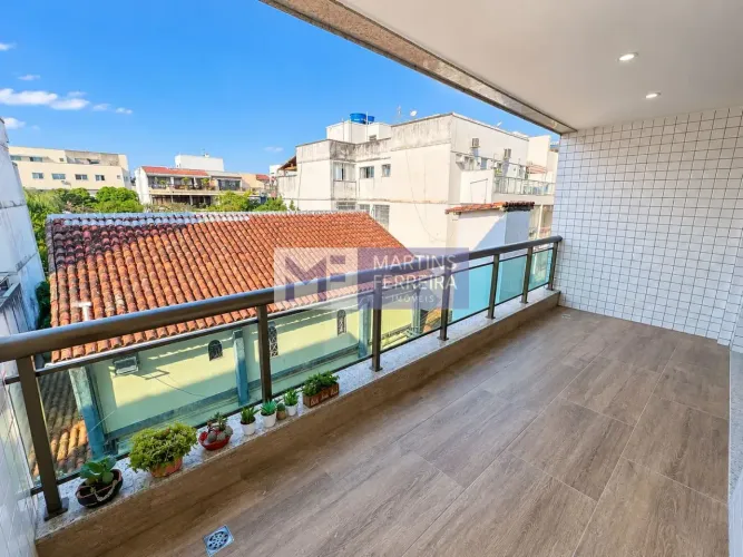 Apartamento à venda, Recreio dos Bandeirantes, 3 quartos, 3 banheiros, 2 vagas, Área 84m²,