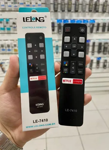 Controle TCL smart tv - casa do controle 