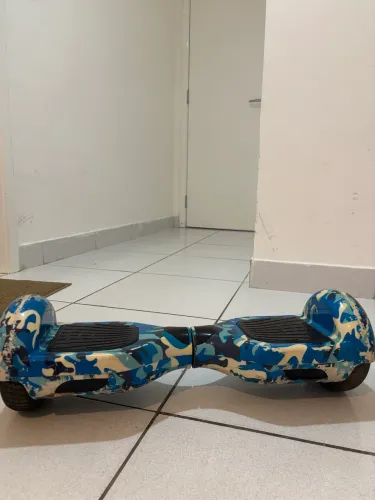 Hoverboard Azul Camuflado