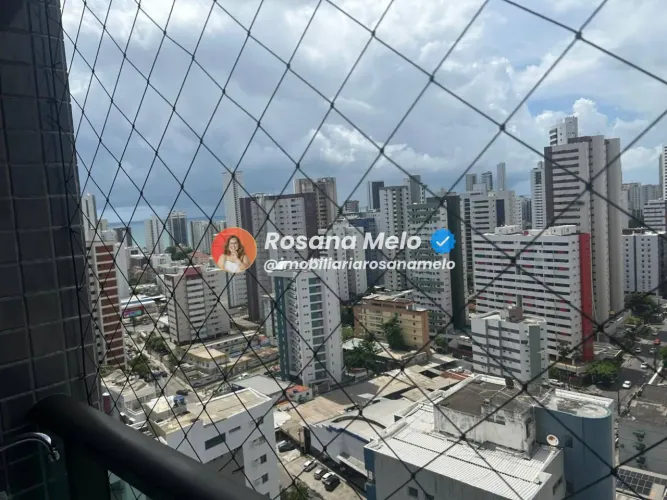 Oportunidade no edf Shopping Living,63m,3 quartos,lazer,andar alto,vista mar.