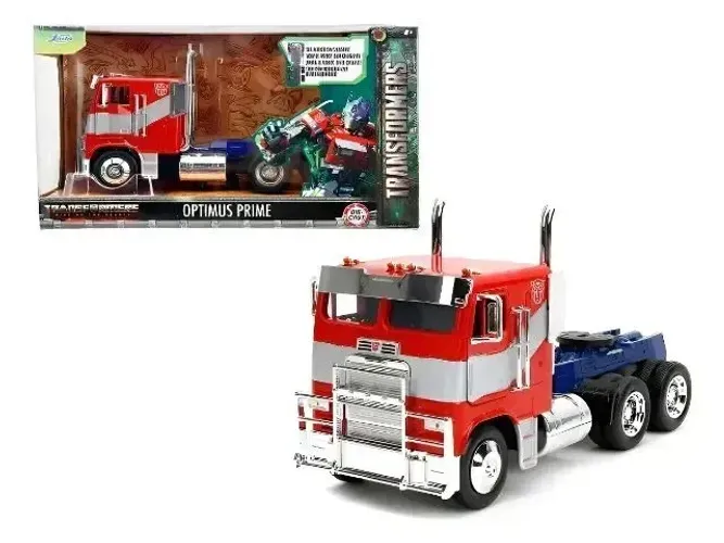Transformers Optimus Prime Chato G1 2023 Miniatura Jada 1:24