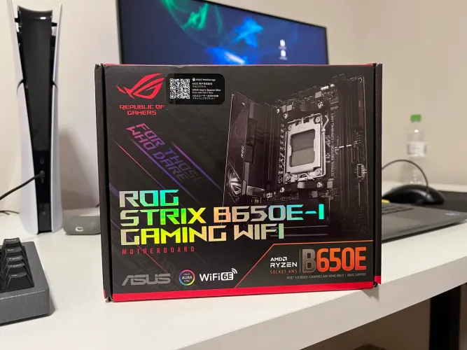 Placa mãe B650e-I rog strix mini itx