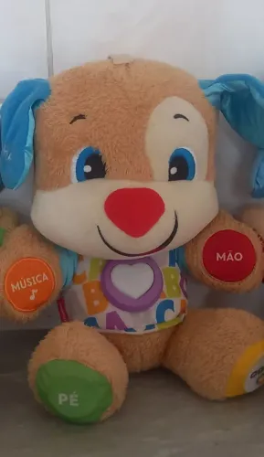 Brinquedo Cachorrinho Fisher Price Aprender e Brincar Smart Stages