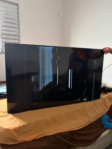 TV Samsung tela quebrada 55 p