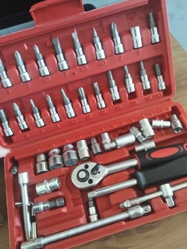 KIT DE FERRAMENTAS 46 PEÇAS - COMPLETO!