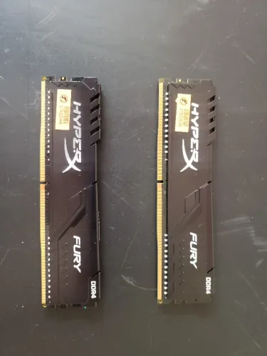Memória Ram Hyperx DDR4 2x4gb (usado)