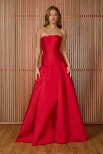 Vestido de festa Fabulous Agilitá vermelho