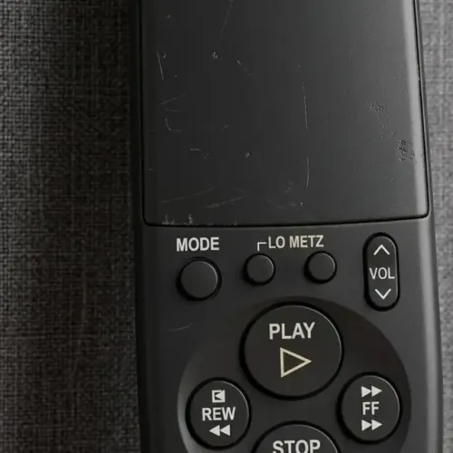 controle remoto panasonic preto