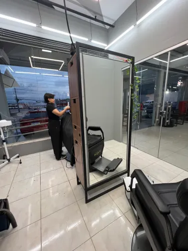 Bancada de barbearia