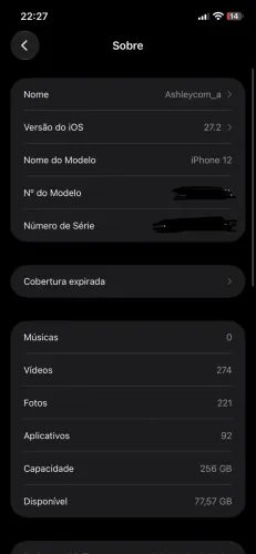 Troco iPhone 12