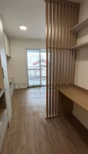 Apartamento para locação ? 27 m², 1 dormitório, varanda envidraçada e lazer completo
