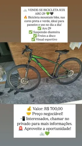 Bicicleta KSX aro 29
