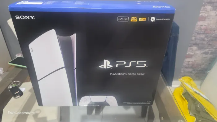 PS5 SLIM DIGITAL NOVO LACRADO