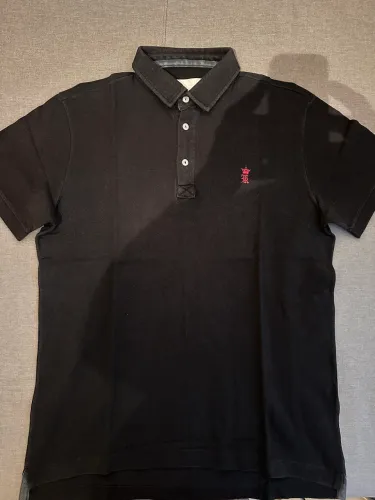 Camisa polo sergio k preta tamanho M
